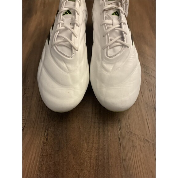 Adidas Copa Pure.1 FG Soccer Cleats Mens Size 9 White Lucid Lemon HQ8971 New - Picture 4 of 9